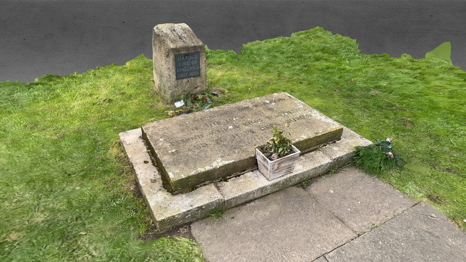 Waltham Abbey King Harold Stone Download Free 3D model by dol_mark [8c1576f] Sketchfab