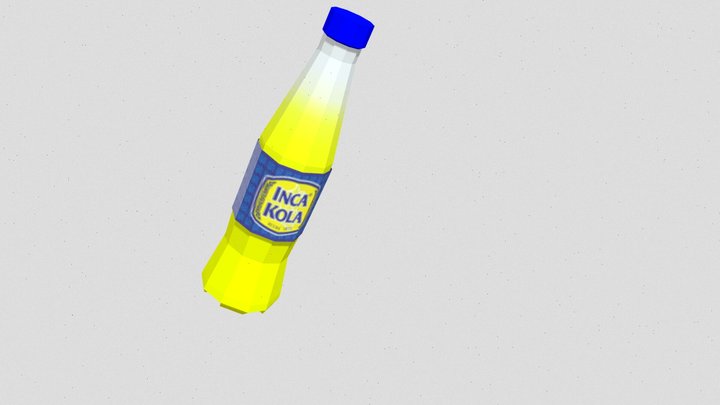 Inca Kola PERU // PS1 GRAPHICS 3D Model