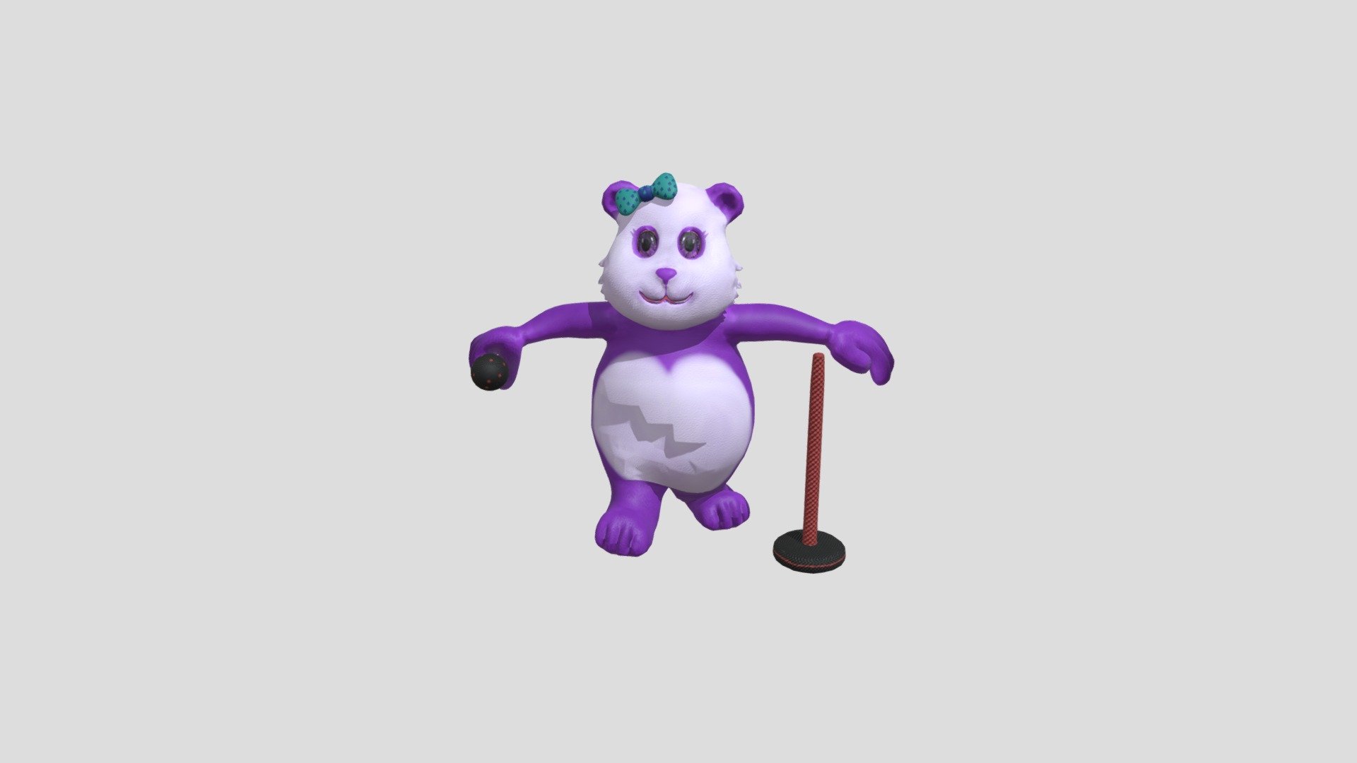 Panda Rorik Variation 2 - 3D model by creative.avl [8c1798b] - Sketchfab