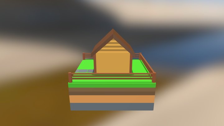 House Low poly 3D Model