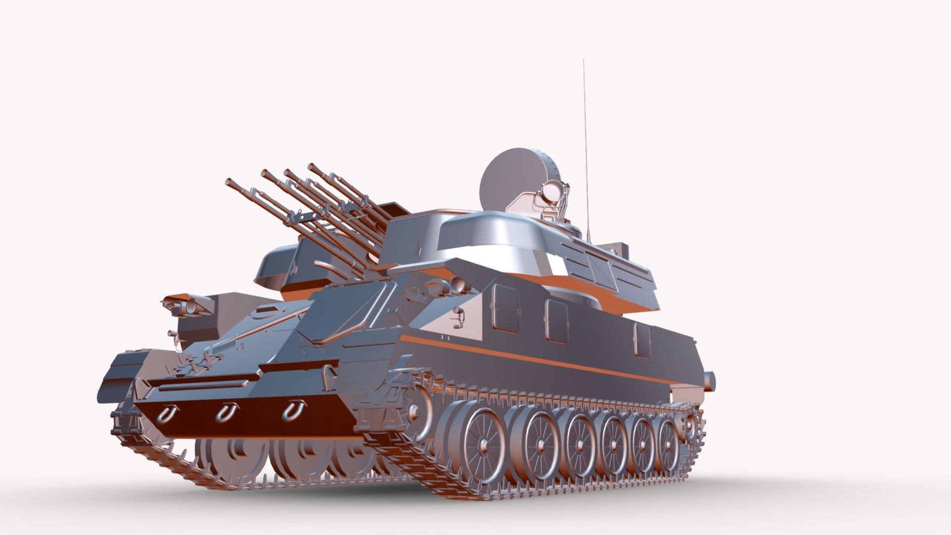 ZSU-23-4 - 3D model by LM3D (@lm9241221) [8c192ce] - Sketchfab