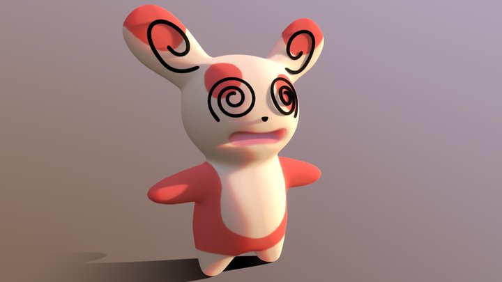 Spinda 3D Model