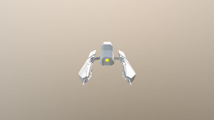 Spaceship bike 3D Model