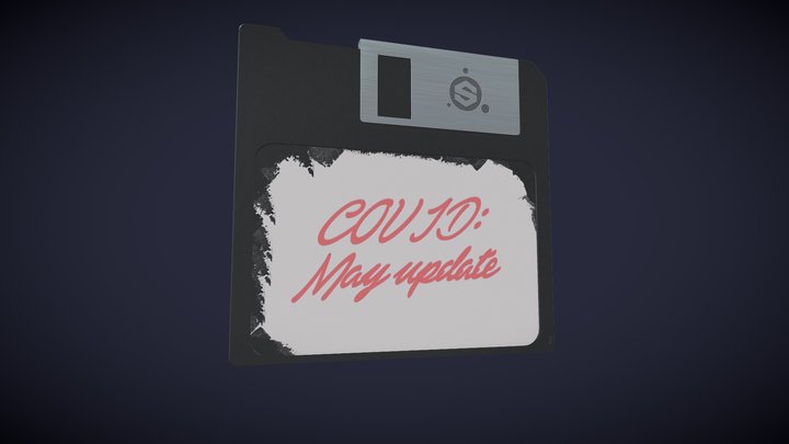 FloppyCovid 3D Model