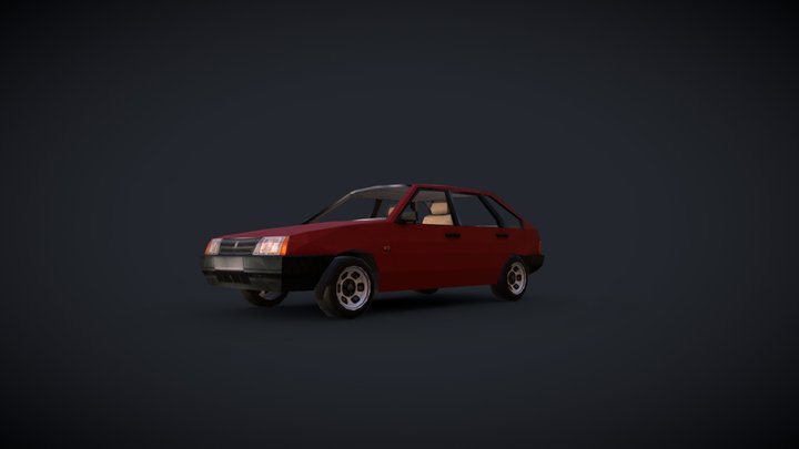 3D file VAZ Lada 2108 (PRE-SUPPORTED) 👽・3D printer design to