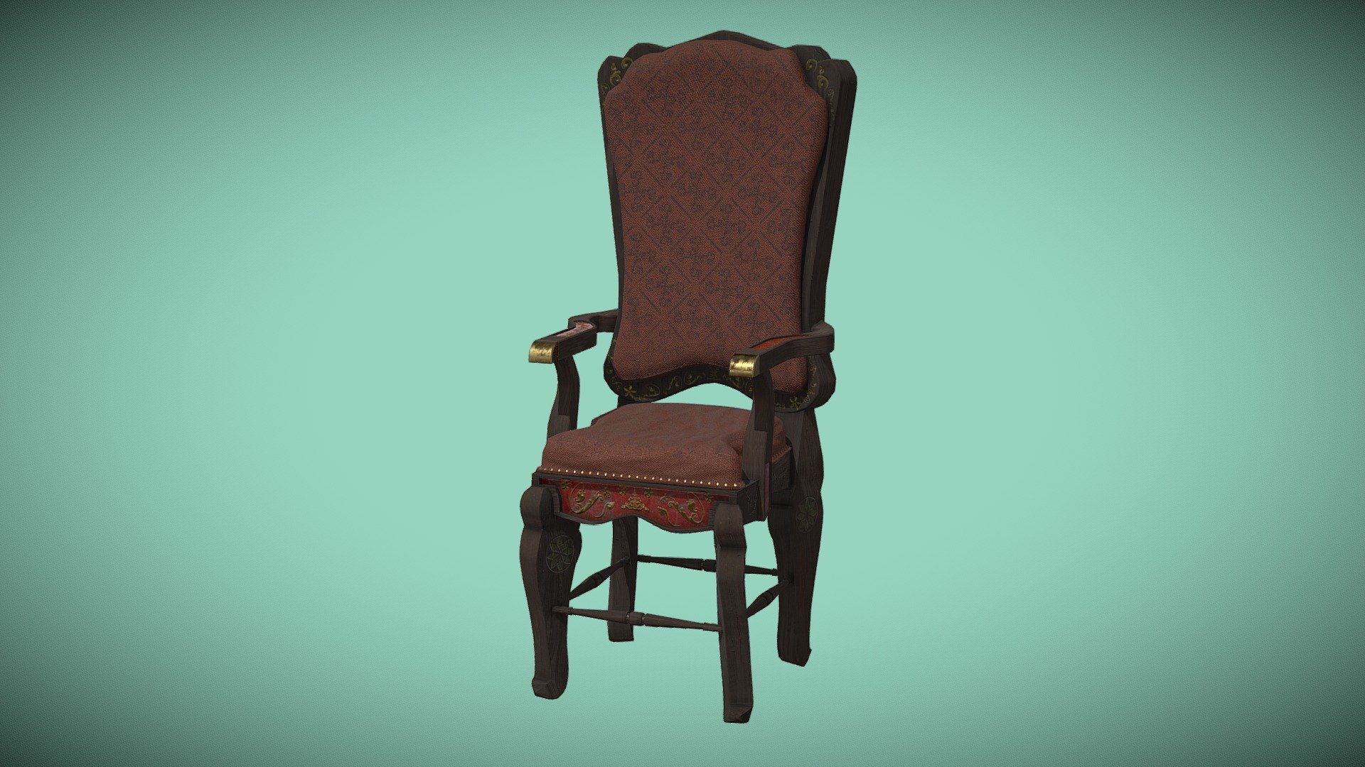 Victorian Dining Chair Download Free 3D model by Zerostyle (hoanganh