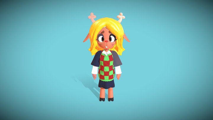 Noelle 3D Model