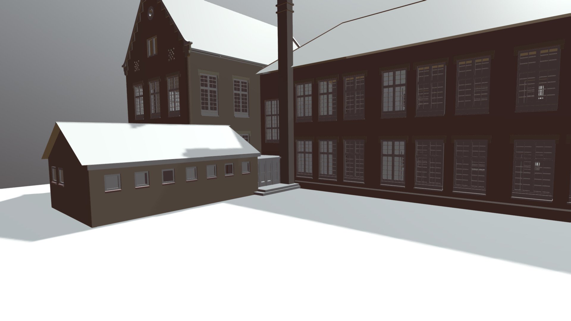 Koningin Emmaschool , Een reconstructie.