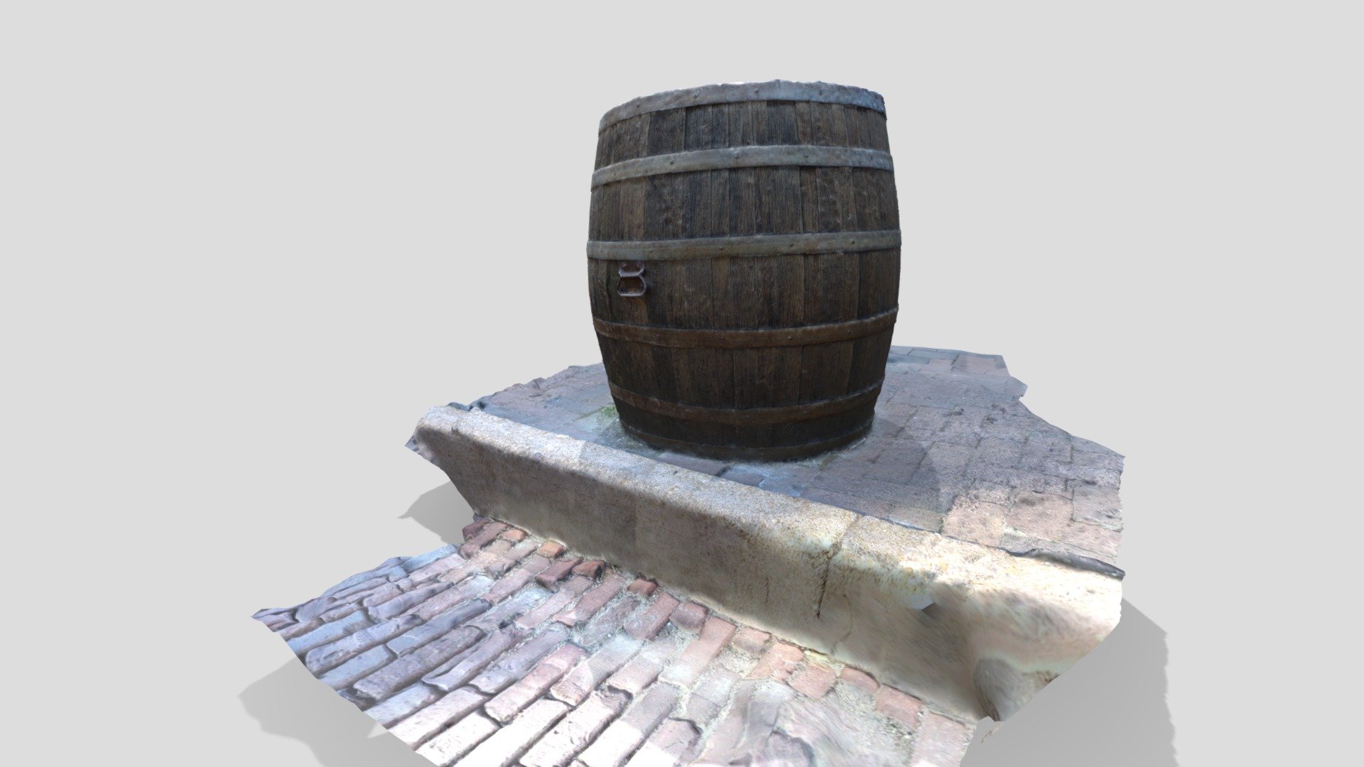 Barrel - 3D model by JavierTorres [8c1ee2d] - Sketchfab
