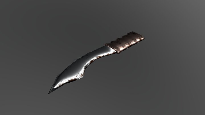 Knife 3D Model