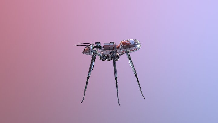 Ant Robot 3D Model