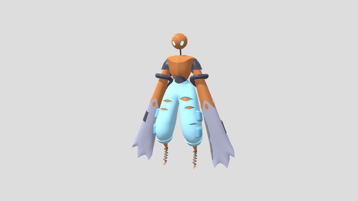 robot time 3D Model