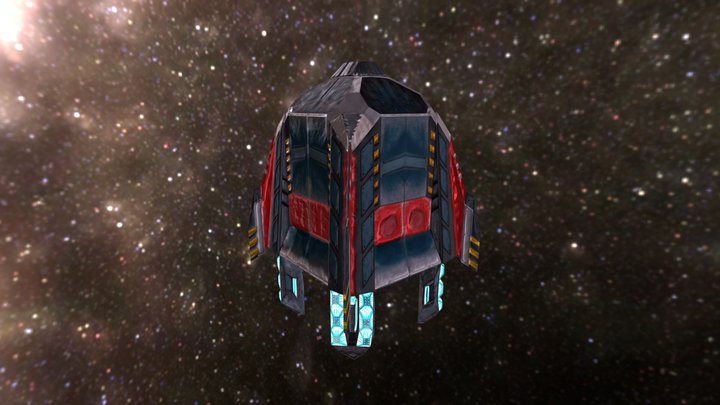 Nave spaceship 3D Model