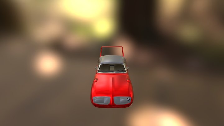 1970 Plymouth Superbird 3D Model