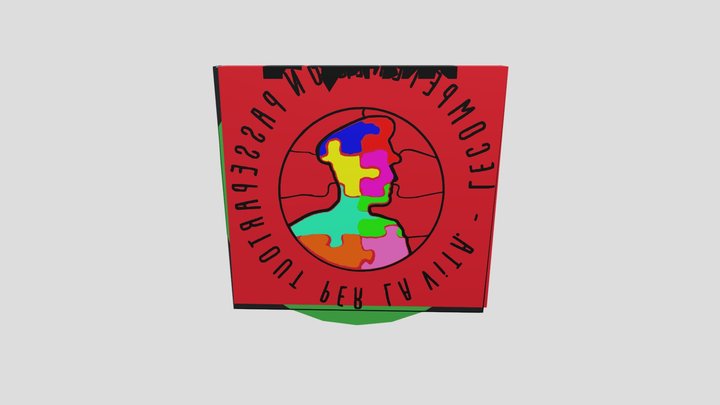 LOGO D_AOSTA_MARCO 3D Model