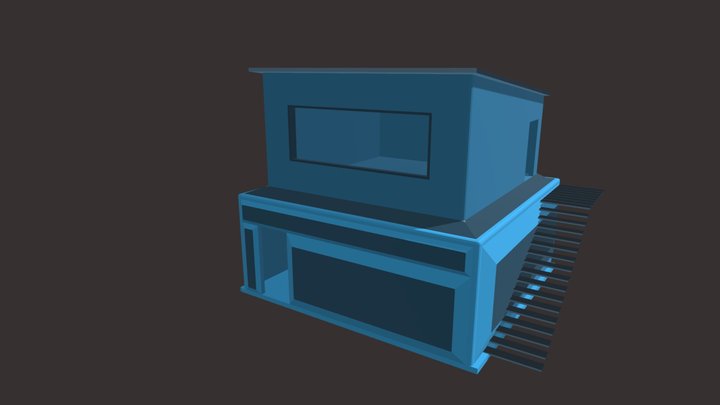 Bunker-01 3D Model