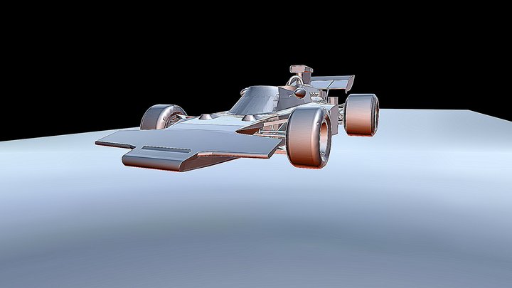 Lotus F1 (1972) 3D Model