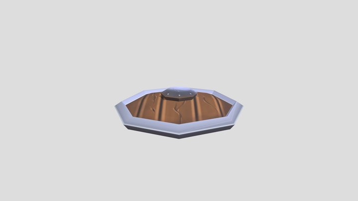盾牌desu 3D Model