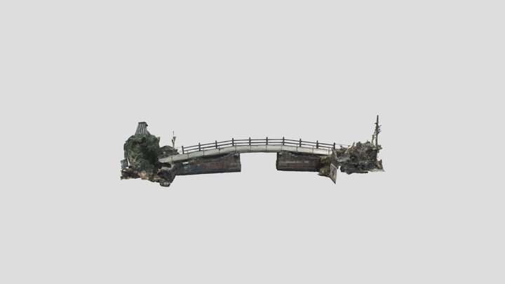 stone bridge 3D Model