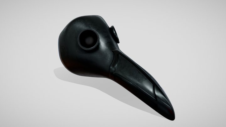 Plague mask 3D Model