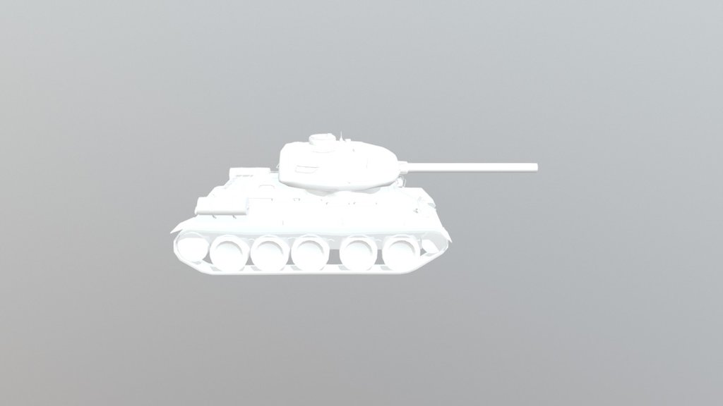T-34-85M [Without Textures]