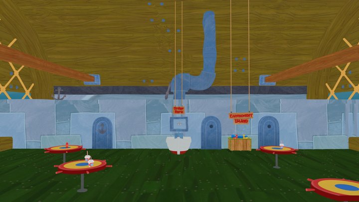 SBFBBR - The Krusty Krab – Modelo 3D gratuito STL
