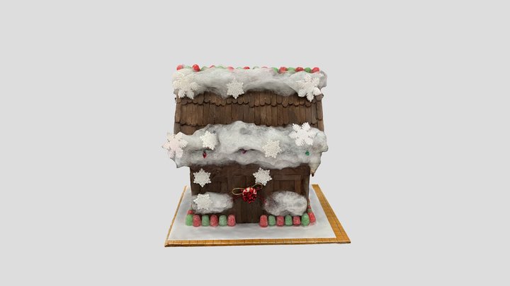 Paydi Gingerbread House 3D Model