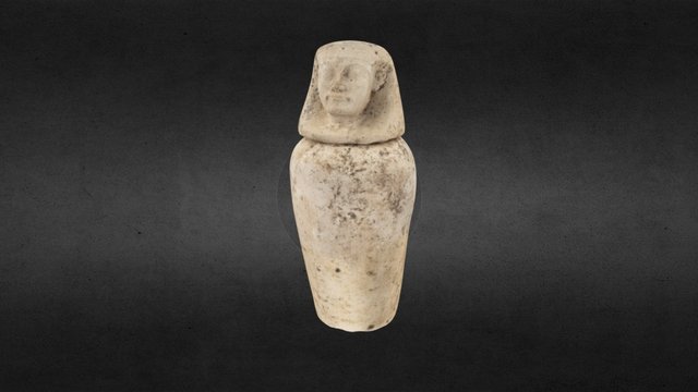 Canopic Jar: Imsety 3D Model