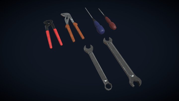 Tools pack 2 3D Model