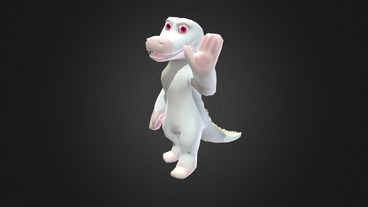 Yacare VRchat Avatar (V2) 3D Model