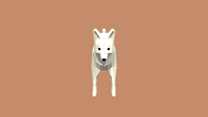 Shiba Dog 3D Model