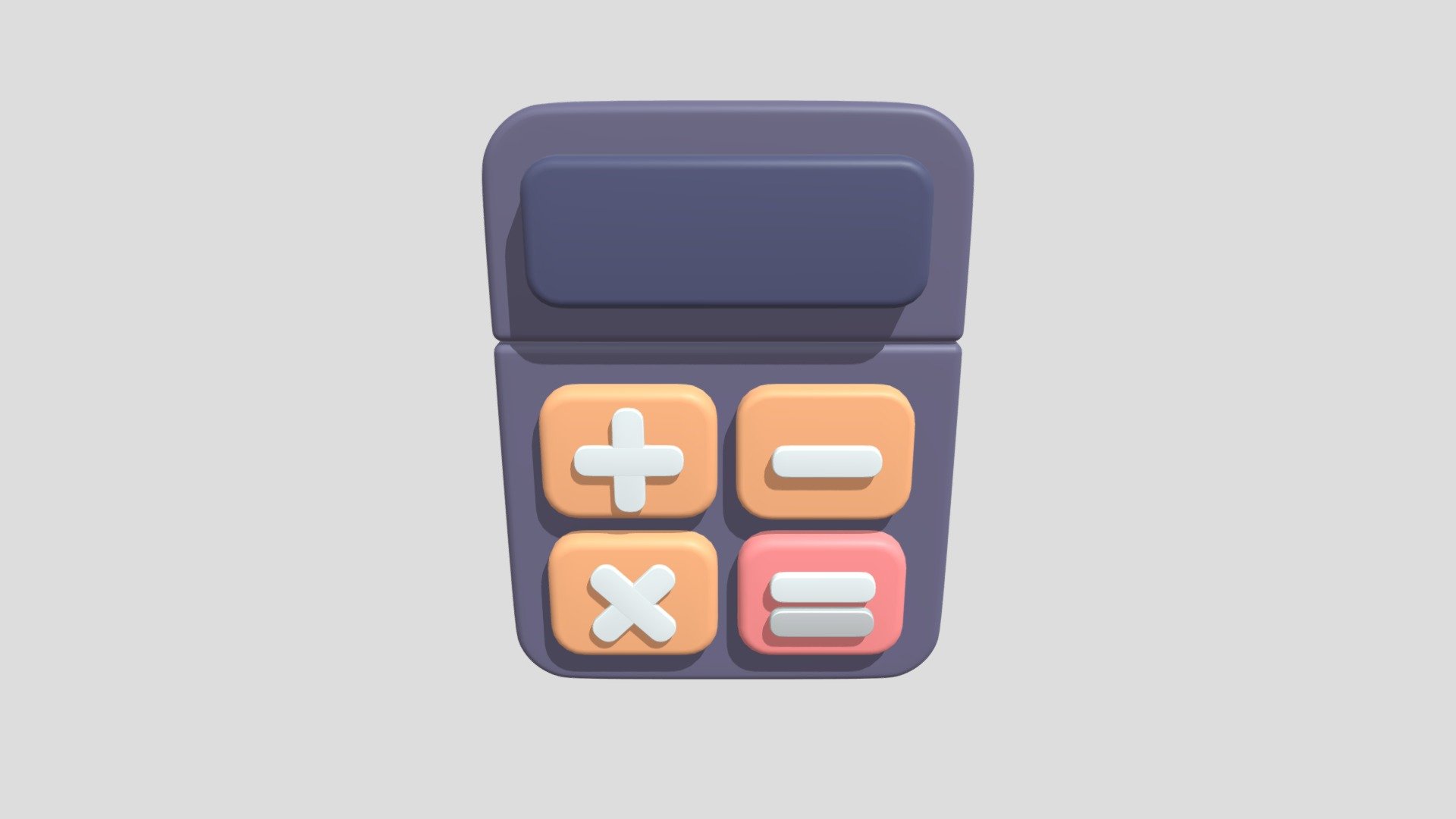 Calculator - Buy Royalty Free 3D model by 3d.duckling [8c2946f ...