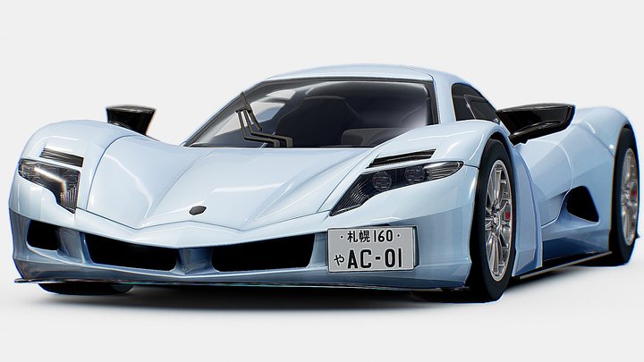 Aspark Owl 2020 | www.vecarz.com – Kostenloses 3D-Modell STL
