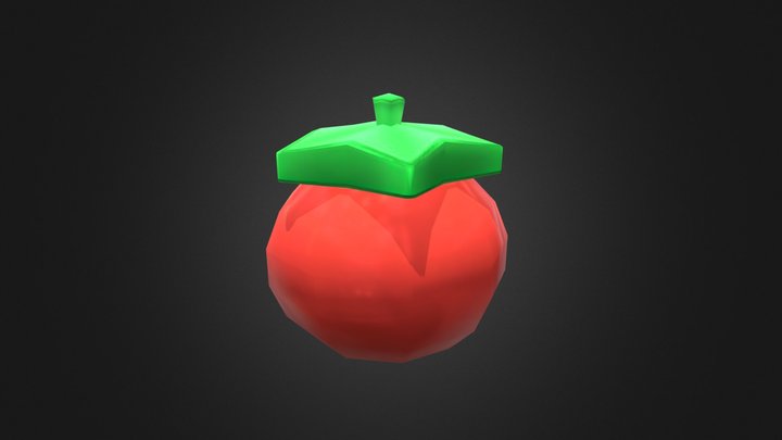 Tomato Cup 3D Model