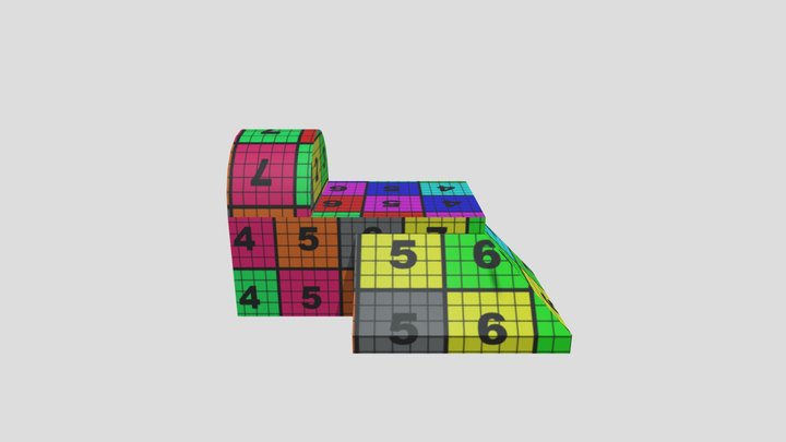 textured building 3D Model