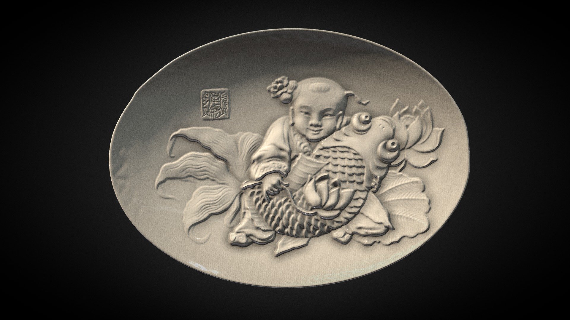 Fish holding plate - Download Free 3D model by CGTOMY [8c2c111] - Sketchfab