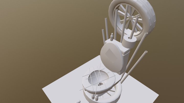Shitthrone 3D Model