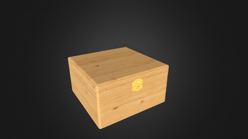 Wooden Box - Download Free 3D model by PathOut (@PepsiTetraHepta