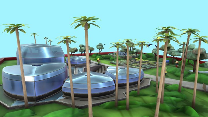 IDT | Jardín Botánico 3D Model