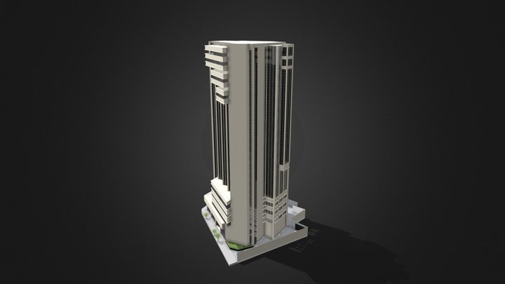 Edificio Hansa 3D Model