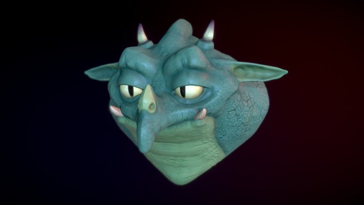 Creature01 Timal 3D Model
