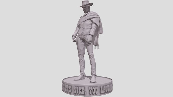 Joe Man with no name 3D Model