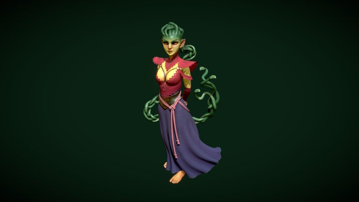 Gorgon 3D Model