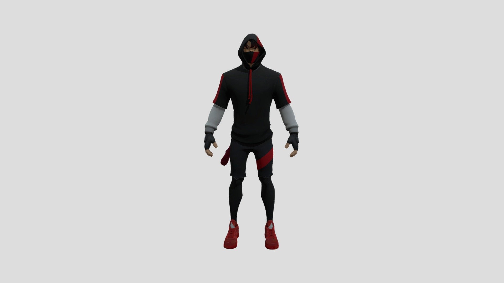 Ikonik Fortnite skin Download Free 3D model by