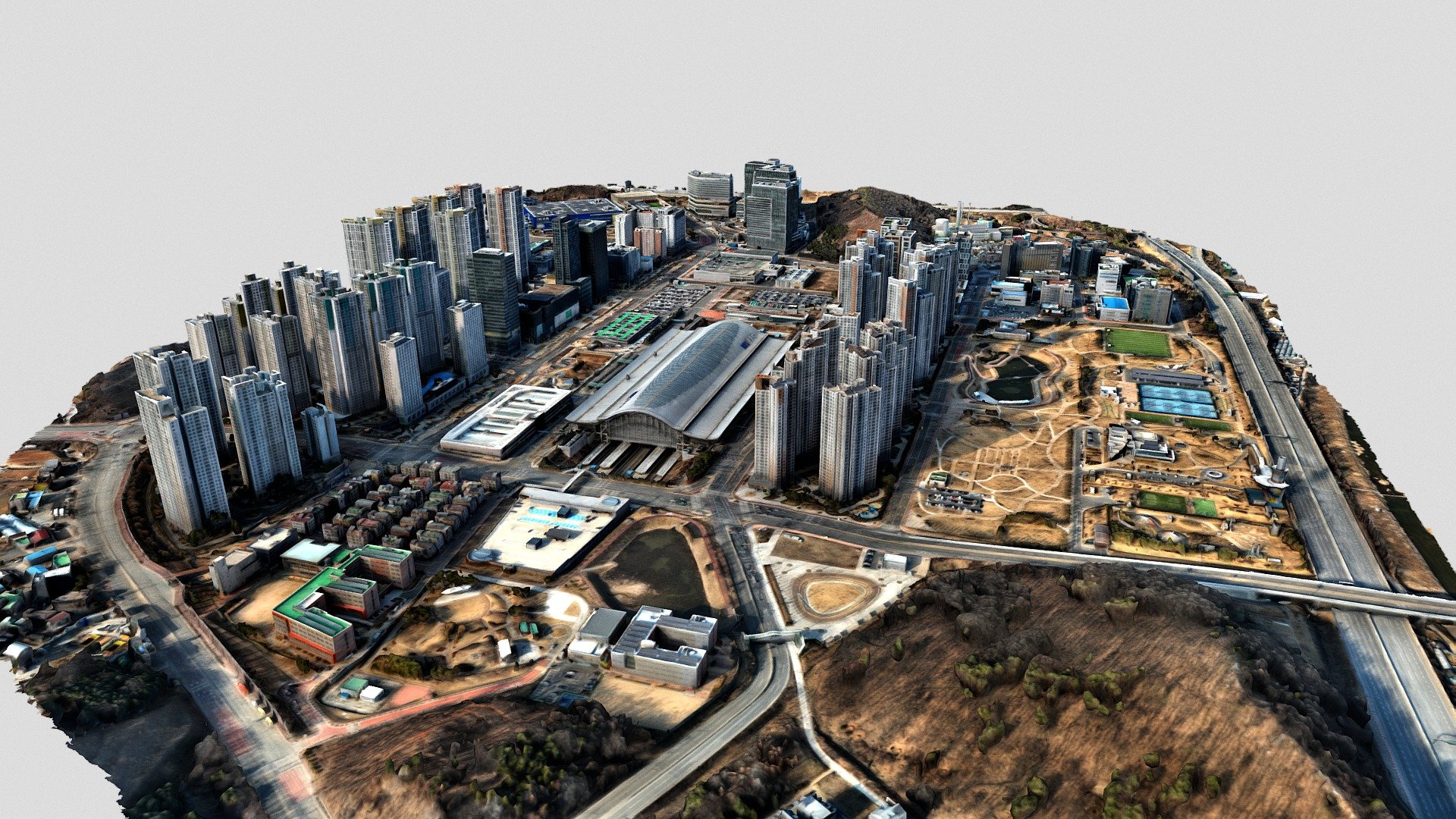 Gwangmyeong Station - Download Free 3D Model By Corensia [8c3091c ...