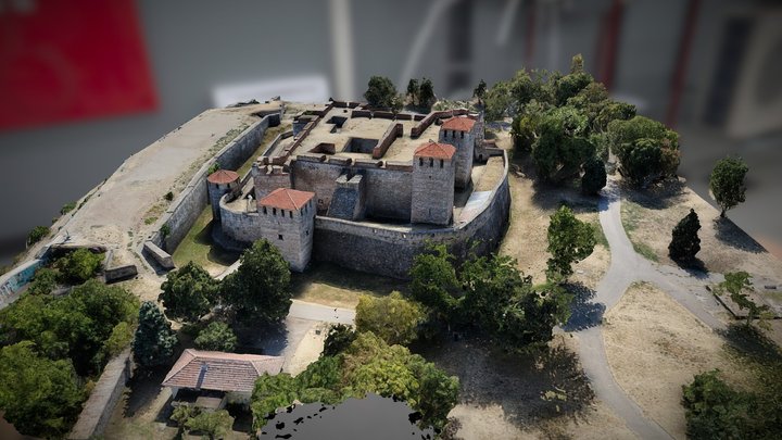 Крепостта "Баба Вида", "Baba Vida" Fortress 3D Model