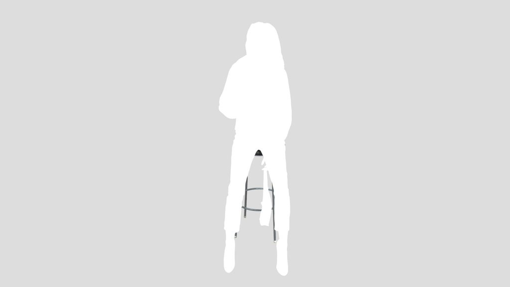 Girl With Purse And Coffee