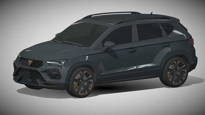 2021 Cupra Ateca 3D Model