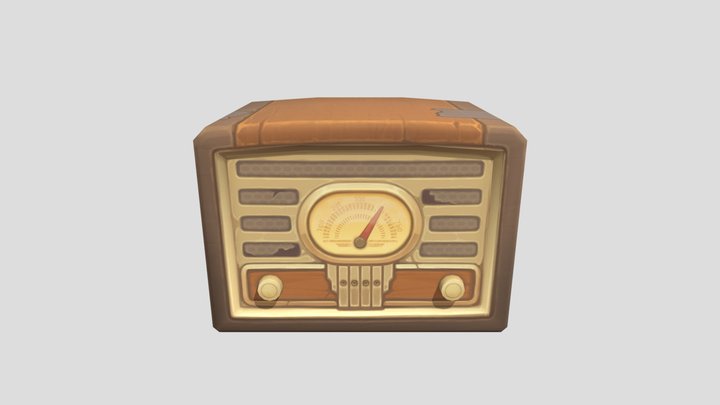 Radio 3D Model