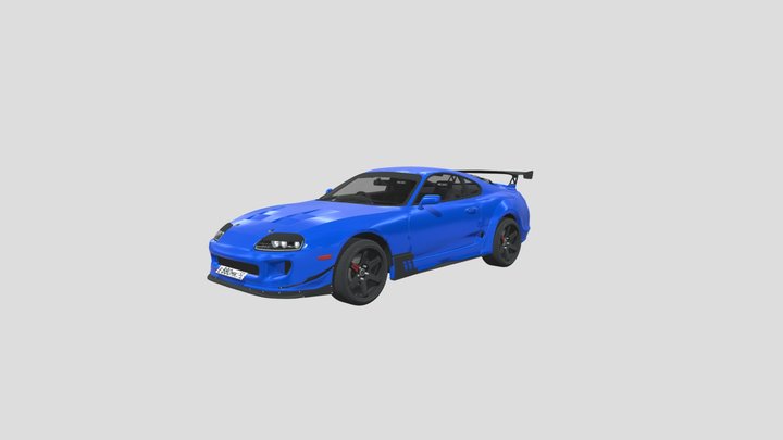 Toyota supra 3D Model